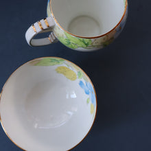 Load image into Gallery viewer, 1930s PARAGON Star Mark Bone China Teaset. Honesty Pattern with Aztec Shape. All Excellent Condition

