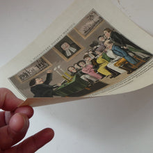 Load image into Gallery viewer, Extremely Rare GEORGIAN Print Entitled "A Missionary Society Meeting". Published 1826
