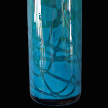 Load image into Gallery viewer, Vintage 1970s MDINA Maltese Glass "Ming Pattern" Slim Bottle Vase. Height 8 3/4 inches
