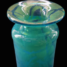 Load image into Gallery viewer, Vintage 1970s MDINA Maltese Glass "Ming Pattern" Slim Bottle Vase. Height 8 3/4 inches
