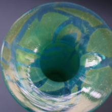 Load image into Gallery viewer, Vintage 1970s MDINA Maltese Glass "Ming Pattern" Slim Bottle Vase. Height 8 3/4 inches
