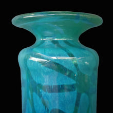 Load image into Gallery viewer, Vintage 1970s MDINA Maltese Glass "Ming Pattern" Slim Bottle Vase. Height 8 3/4 inches
