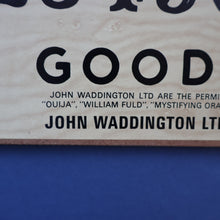 Load image into Gallery viewer, Rare Survivor. 1968 Original WADDINGTONS (after William Fuld) OUIJA BOARD Game. Only Sold for One Year! 
