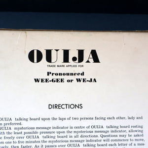 Rare Survivor. 1968 Original WADDINGTONS (after William Fuld) OUIJA BOARD Game. Only Sold for One Year! 