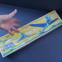 Load image into Gallery viewer, Highly Collectable: 1960 Gilder Model Entitled &quot;L&#39;avion De France&quot;.  Le Racer Model. Orange Colour
