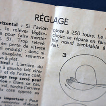 Load image into Gallery viewer, Highly Collectable: 1960 Gilder Model Entitled &quot;L&#39;avion De France&quot;.  Le Racer Model. Orange Colour
