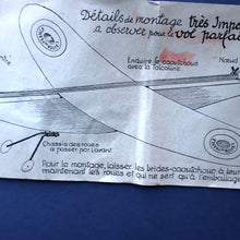 Load image into Gallery viewer, Highly Collectable: 1960 Gilder Model Entitled &quot;L&#39;avion De France&quot;.  Le Racer Model. Orange Colour
