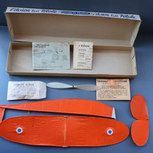Load image into Gallery viewer, Highly Collectable: 1960 Gilder Model Entitled &quot;L&#39;Avion De France&quot;.  Le Racer Model. Orange Colour
