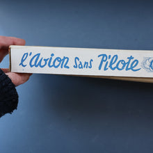 Load image into Gallery viewer, Highly Collectable: 1960 Gilder Model Entitled &quot;L&#39;avion De France&quot;.  Le Racer Model. Orange Colour
