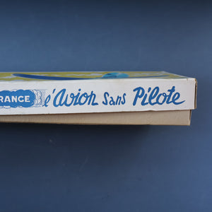 Highly Collectable: 1960 Gilder Model Entitled "L'avion De France".  Le Racer Model. Orange Colour
