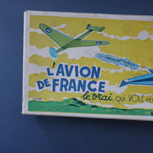 Load image into Gallery viewer, Highly Collectable: 1960 Gilder Model Entitled &quot;L&#39;avion De France&quot;.  Le Racer Model. Orange Colour
