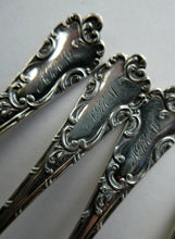 Load image into Gallery viewer, 1901 Edwardian Teaspoons and Silver Sugar Tongs
