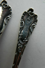 Load image into Gallery viewer, 1901 Edwardian Teaspoons and Silver Sugar Tongs
