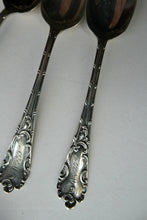 Load image into Gallery viewer, 1901 Edwardian Teaspoons and Silver Sugar Tongs
