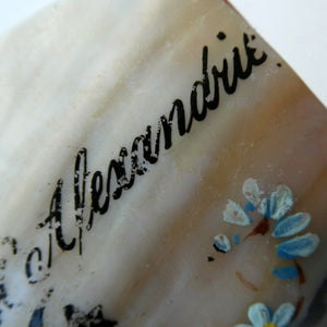 1930s / 1940s EGYPTIAN Holiday Souvenir. from Alexandria. Mother of Pearl Coin Purse