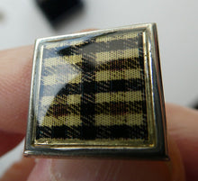 Load image into Gallery viewer, AQUASCUTUM Tartan Cufflinks. In original retail box. UNWORN
