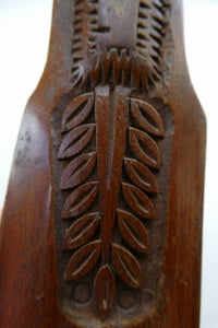 Vintage South American Folk Art. Treen Letter Opener or Paper Knife in the form of a Parrot