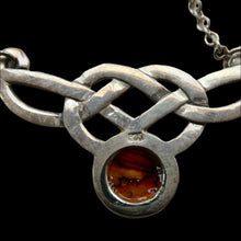 Load image into Gallery viewer, HEATHERGEMS Celtic Style Sterling Silver Pendant 
