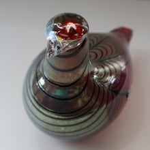 Load image into Gallery viewer, Large Vintage 1980s Finnish Glass Pheasant Bird. Nuutajarvi Sticker. Oiva Toikka Design
