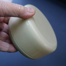 Load image into Gallery viewer, Vintage 1930s ART DECO Celluloid Lidded Power Pot with Image of the Moon Goddess, Diana
