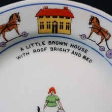 Load image into Gallery viewer, Antique 1920s Nursery Trio. Attractive &quot;Noah&#39;s Ark&quot; Pattern by New Chelsea. Cup, Saucer and Side Plate
