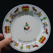 Load image into Gallery viewer, Antique 1920s Nursery Trio. Attractive &quot;Noah&#39;s Ark&quot; Pattern by New Chelsea. Cup, Saucer and Side Plate
