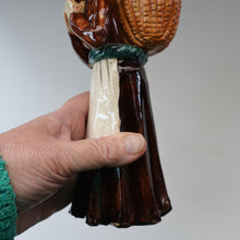 Load image into Gallery viewer, SCOTTISH POTTERY Figurine: Vintage 1970s Isle of Lewis Peat Carrier; Coll Pottery
