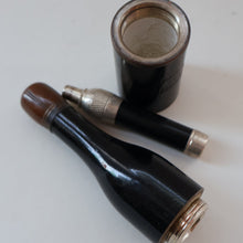 Load image into Gallery viewer, SCOTTISH HISTORY INTEREST. Antique Stanhope / Pipe in the Shape of a Bottle. 1908 Scottish National Exhibition (Edinburgh) Souvenir
