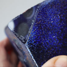 Load image into Gallery viewer, Hard to Source Kosta Boda Blue Glass Dice &quot;Tarning&quot; Sculpture by Kjell Engman Atelier
