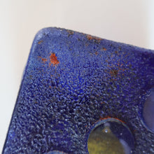 Load image into Gallery viewer, Hard to Source Kosta Boda Blue Glass Dice &quot;Tarning&quot; Sculpture by Kjell Engman Atelier
