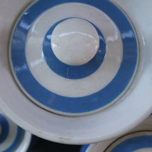 Load image into Gallery viewer, THREE Vintage TG Green CORNISHWARE Lidded Storage Jars. No Lettering
