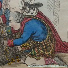 Load image into Gallery viewer, James Gillray Georgian Print. Opening of the Budget 1796
