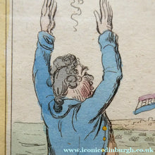 Load image into Gallery viewer, James Gillray Georgian Print. Opening of the Budget 1796
