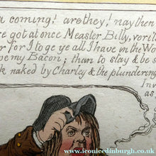 Load image into Gallery viewer, James Gillray Georgian Print. Opening of the Budget 1796
