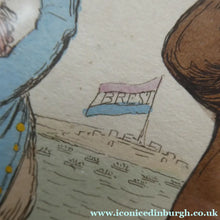 Load image into Gallery viewer, James Gillray Georgian Print. Opening of the Budget 1796
