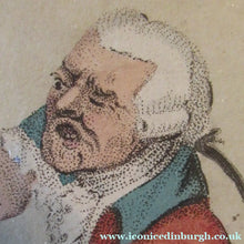 Load image into Gallery viewer, James Gillray 1790s Satirical Print Dentist Subject Easing the Toothache
