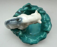 Load image into Gallery viewer, 1930s Art Deco Ditmar Urbach Czech Ceramic Polar Bear Bowl
