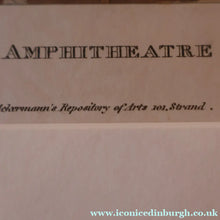 Load image into Gallery viewer, "ASTLEY'S AMPHITHEATRE" (1808). Engraved by John Hill; after Rowlandson and Pugin
