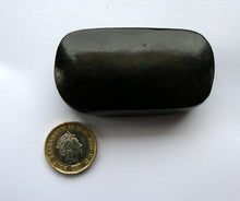 Load image into Gallery viewer, ANTIQUE Snuff Box. Georgian Papier Mache Box with Take a Pinch Mott
