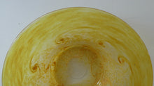 Load image into Gallery viewer,  Fabulous 1930s Antique Scottish Monart Shallow Bowl with Rim. 8 1/2 inches
