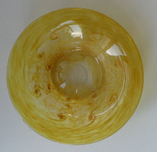 Load image into Gallery viewer,  Fabulous 1930s Antique Scottish Monart Shallow Bowl with Rim. 8 1/2 inches
