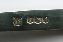 Load image into Gallery viewer, Vintage Lindisfarne CELTIC Design SOLID SILVER Cake Slice by Cooper Brothers &amp; Sons Ltd. Dated 1968
