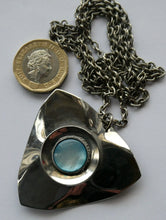 Load image into Gallery viewer, Vintage 1960s Lord Python SHEFFIELD STAINLESS STEEL Brutalist  Pendant

