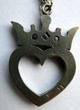 Load image into Gallery viewer, Vintage 1970s Luckenbooth Pendant in PEWTER by David William Harkison
