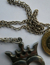 Load image into Gallery viewer, Vintage 1970s Luckenbooth Pendant in PEWTER by David William Harkison
