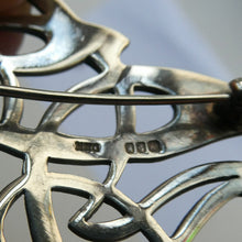 Load image into Gallery viewer, SCOTTISH SILVER BROOCH. Amorphic Shape in the Form of a Dragon by Declan Killen 1980s
