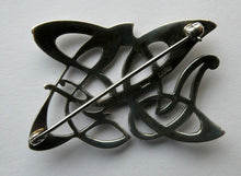 Load image into Gallery viewer, SCOTTISH SILVER BROOCH. Amorphic Shape in the Form of a Dragon by Declan Killen 1980s
