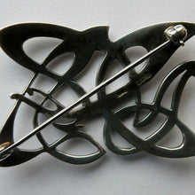 Load image into Gallery viewer, SCOTTISH SILVER BROOCH. Amorphic Shape in the Form of a Dragon by Declan Killen 1980s
