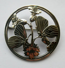 Load image into Gallery viewer, Large Vintage Silver Butterfly Brooch by Arno Malinowski for Jensen. No. 283 Media 1 of 14
