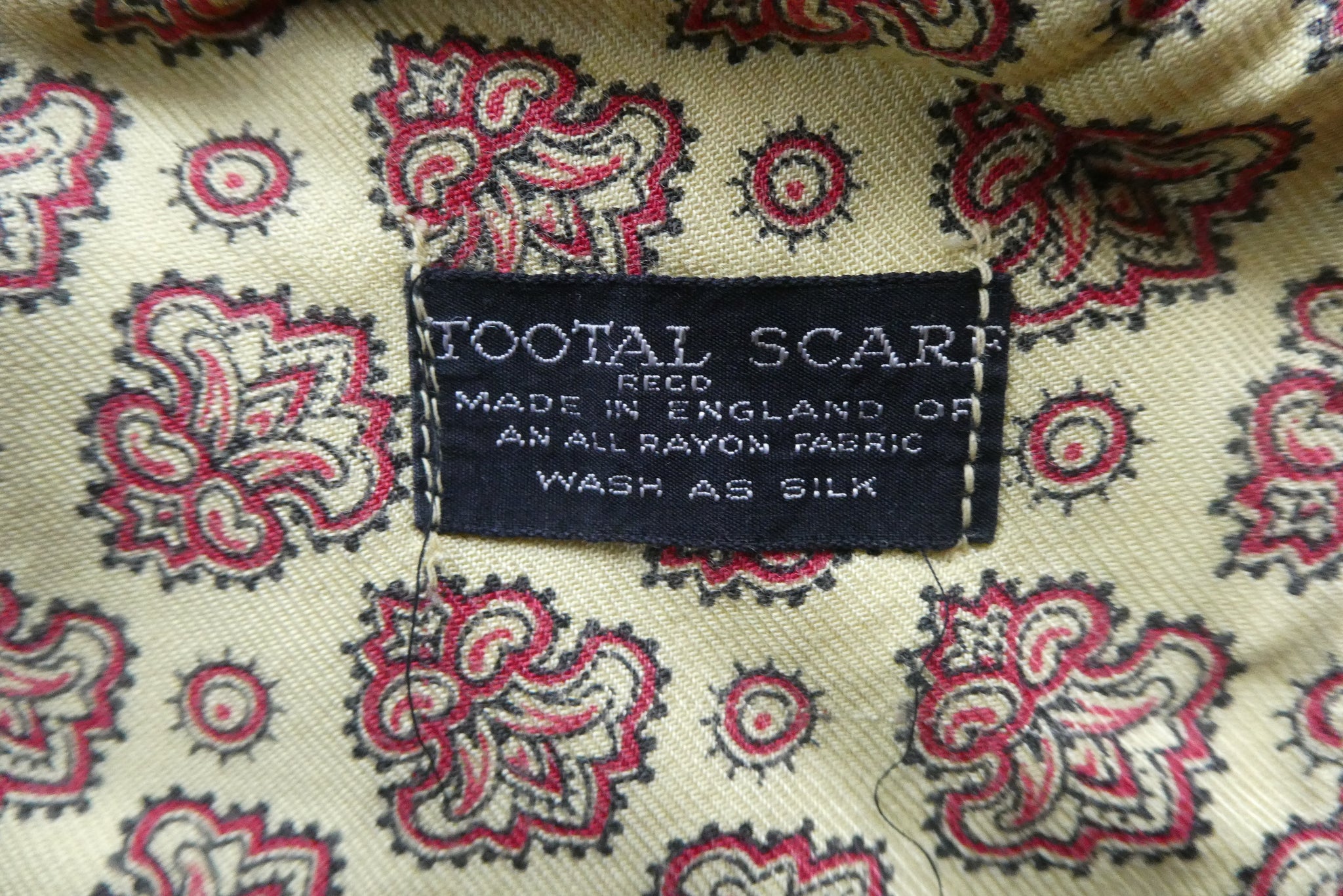 K*O様 Vintage Tootal Scarf England 60s-70 Tootal Silk Scarf – Mayors Sports and Menswear
